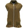 layered nylon vest for outdoor