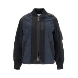 hybrid nylon and ripstop jacket