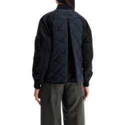 hybrid nylon and ripstop jacket