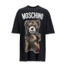 moschino teddy bear print maxi t