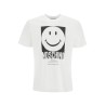 "smiley print t-shirt