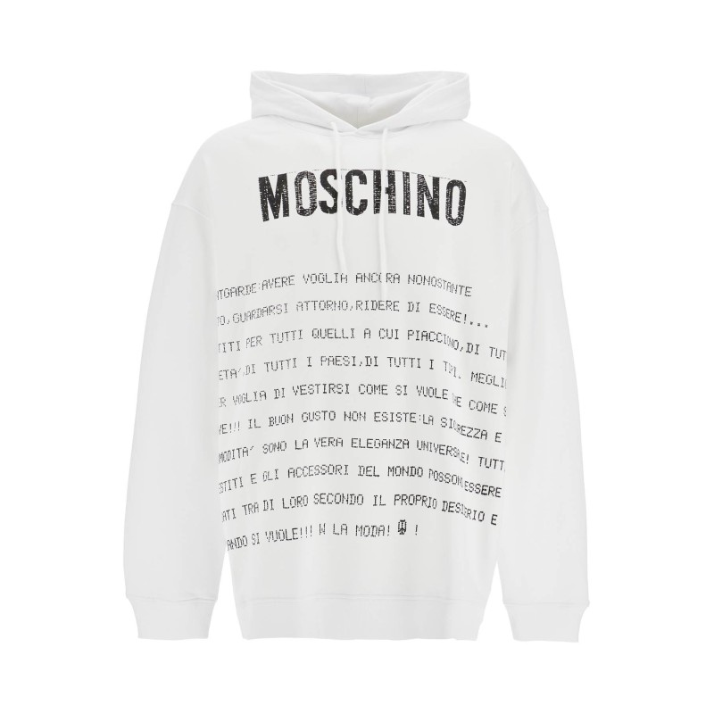 hooded sweatshirt with letter