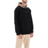 samuel sweatshirt with check hood