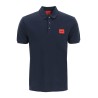 logo patch polo shirt