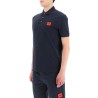 logo patch polo shirt