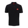 logo patch polo shirt