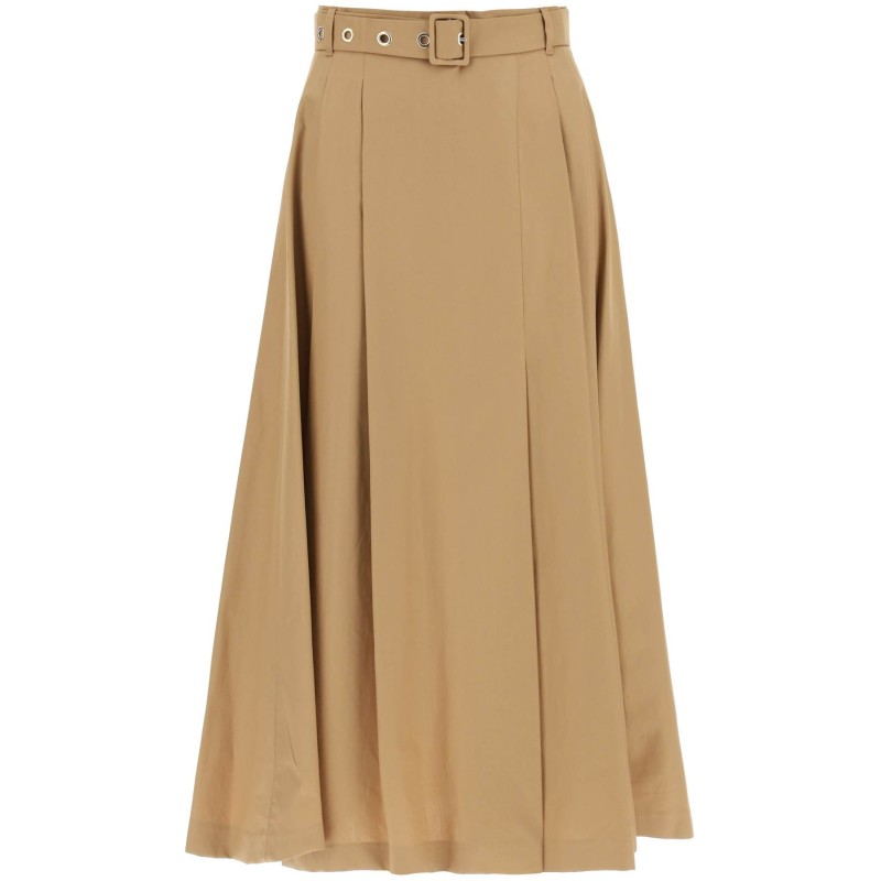 "gilda cotton poplin skirt"