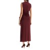 draped jersey dress with