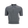 4-bar knit polo shirt