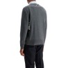 4-bar cotton cardigan for