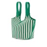 striped play tote bag in