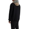 samuel sweatshirt with check hood