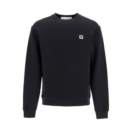 crewneck sweatshirt with logo