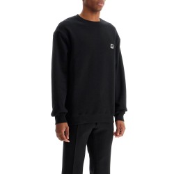 crewneck sweatshirt with logo