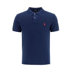 slim fit short sleeve polo shirt