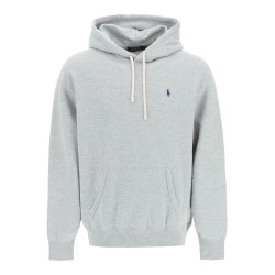 fleece-back cotton hoodie