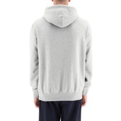 fleece-back cotton hoodie