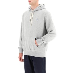 fleece-back cotton hoodie