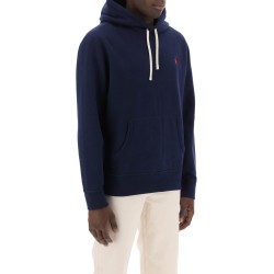 fleece-back cotton hoodie