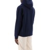 fleece-back cotton hoodie