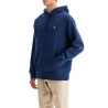 loopback cotton hoodie