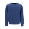 loopback cotton crewneck sweatshirt