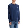 loopback cotton crewneck sweatshirt