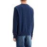 loopback cotton crewneck sweatshirt