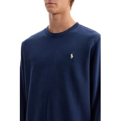 loopback cotton crewneck sweatshirt