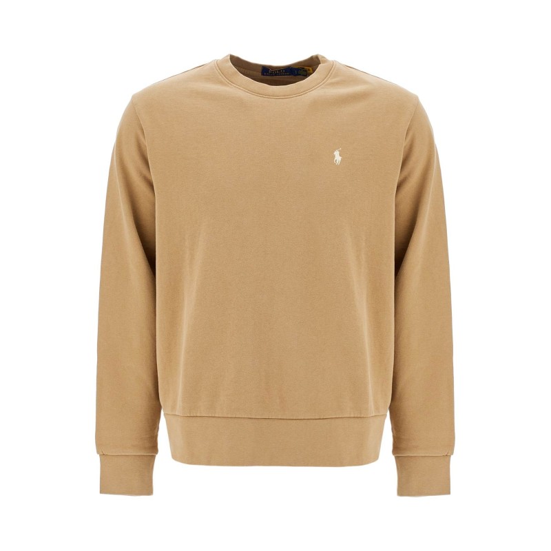 loopback crewneck sweatshirt