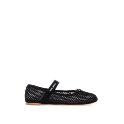 mesh ballet flats for women