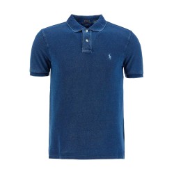 slim fit short sleeve polo shirt