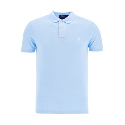 slim fit short sleeve polo shirt