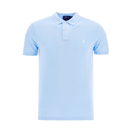 slim fit short sleeve polo shirt