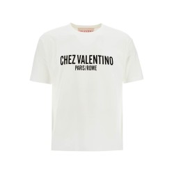 chez valentino print t-shirt