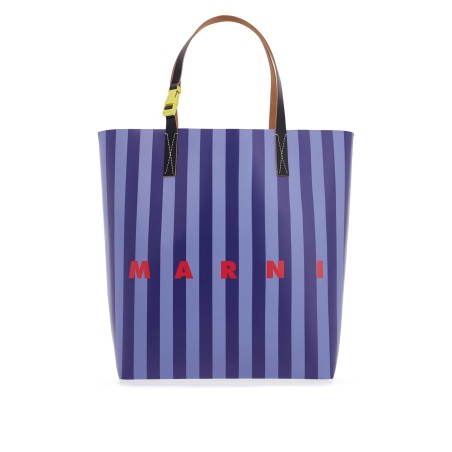 striped tribeca tote bag