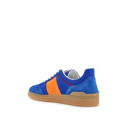 suede leather and nylon upvillage sneakers