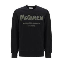 mcqueen graffiti sweatshirt