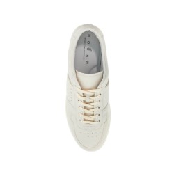 smooth and suede leather h-tv sneakers.