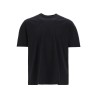 black logo cotton t-shirt