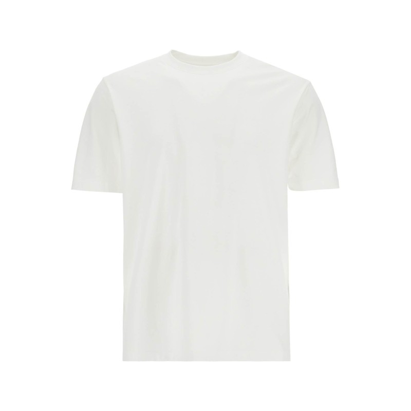 white cotton t-shirt with "uniform of the streets" print