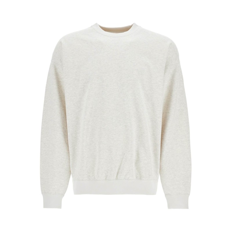 light grey soft cotton and polyester sweatshirt