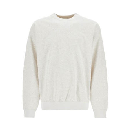 light grey soft cotton and polyester sweatshirt