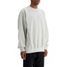 light grey soft cotton and polyester sweatshirt