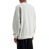 light grey soft cotton and polyester sweatshirt