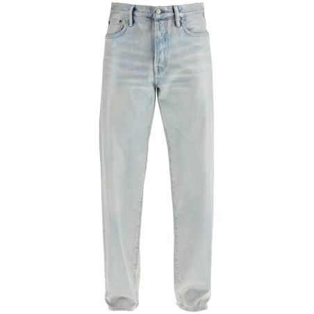 light blue straight cotton jeans model 1996