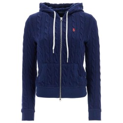 navy blue slim fit zip hoodie cardigan