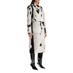 long gio coat in pony hair