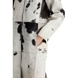 long gio coat in pony hair