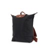 le pliage original black backpack with adjustable straps